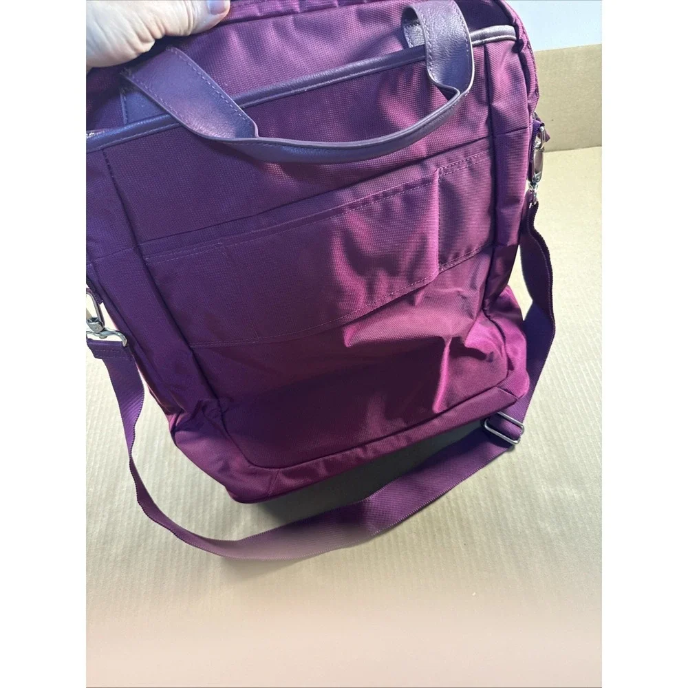 Samsonite Mobile Solution Convertible‎ Bag Purple, Size 17'' x 16'' x 8''